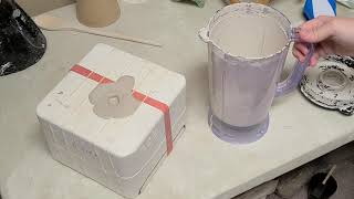 Casting Porcelain Pig