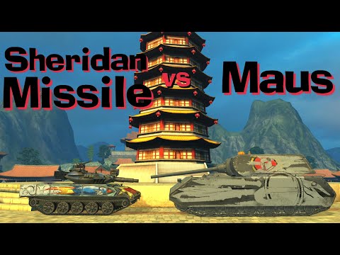 WOT Blitz Can Sheridan Missile Kill a Maus?