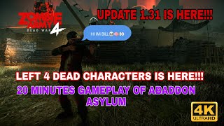 Zombie Army 4 Dead War New Update 1.31Is Here And 20 Minutes Of Abaddon Asylum
