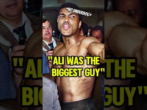 They Lied About Ali 😱 #muhammadali #ufc