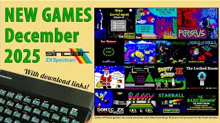 New ZX Spectrum games from December 2025