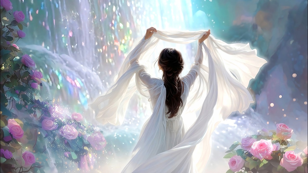 Mary Magdalene Rising - Nervous System Healing 🌹 528Hz Sacred Rose Frequency