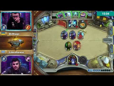 Like a Bawse vs DrHippi Hearthstone Europe Summer Championship Round 3 part 2/2