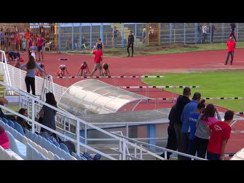 100m prepone [Ž], II. skupina, Anja Tvrtković - Kup Hrvatske FINALE za kadete i kadetkinje 2017
