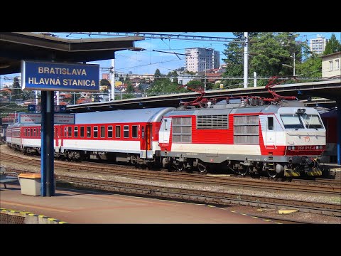 Trains at Bratislava Hlavná Stanica | 15th September 2025