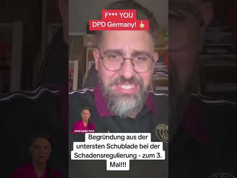 DPD, GEH SCHAUKELN! Was für ein Saftladen! Ein Hass-Frust-Post!
