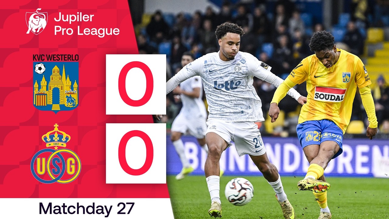 KVC Westerlo vs Royale Union Saint Gilloise Highlights