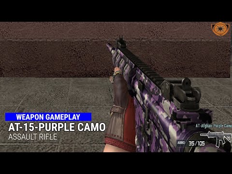 Crossfire Philippines - AT-15 Afghan-Purple Camo 【PVP Gameplay】