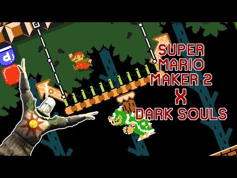 Super Mario Maker 2 X Dark Souls