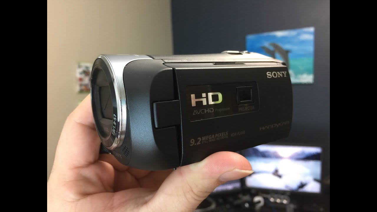 Sony HD Video Recording HDRPJ440 Unboxing & First Impressions