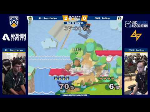 BoBC2 | RL | Fauxhebro (ICs) vs. EGM | Robbo (Falcon) | SSBM  Winners Top 16
