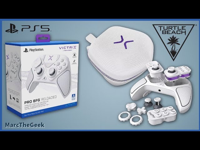 Vídeo relacionado con Turtle Beach Victrix Pro BFG Reloaded Negro Mando modular inalámbrico para Xbox Serie X|S y Xbox One. Con licencia oficial de Xbox para jugadores competitivos y de esports