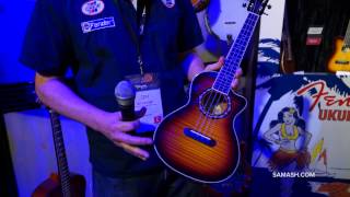 Video thumbnail for Inside NAMM 2014 | Fender T-Bucket Tenor Ukulele by Sam Ash Music