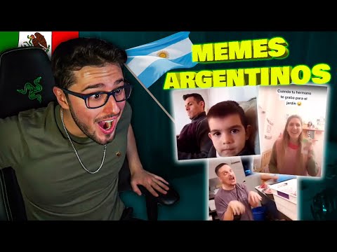 MEXICANO reacciona a MEMES ARGENTINOS| Intenta no reír nivel ARGENTINO