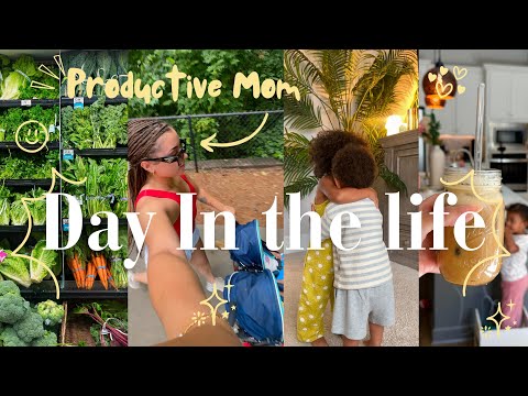 A DAY IN THE LIFE OF A 22 YR OLD MOM| Productive Routine + Honest Mom Moments + Finding Balance &Joy