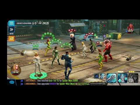 Rogue, Emma, Eternals and Cable - Arena MSF