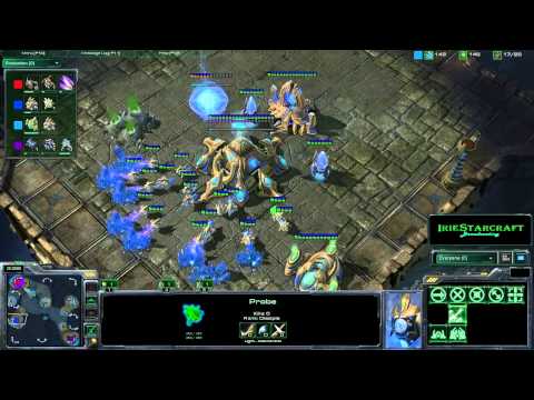 Starcraft 2 - 2v2: (Z)RuSH, (P)Devaztayta vs. (P)CellaWerra, (T)TTOne - Game 1