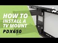 Kanto PDX650 TV Wall Mount Installation Guide | Kanto Mounts