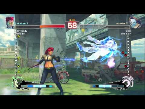 t alloy body (VI) vs. ujiki (VE)