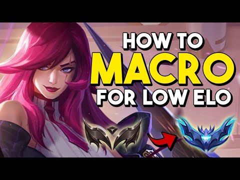 How to MACRO and CARRY in Low ELO | Iron to Diamond Katarina Guide #5