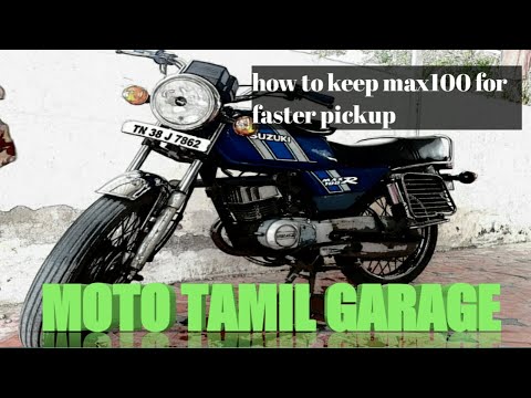 HOW TO TUNE CARBURETTOR FOR PICKUP AND MILEAGE IN AX100R/MAX100/MAX100R/SUPRA | MOTO TAMIL GARAGE