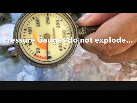 Pressure Gauges do not explode.........now the English Version