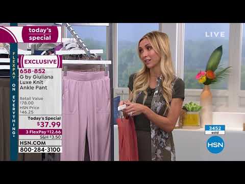 HSN | G by Giuliana Rancic Fashions 06.13.2019 - 09 AM