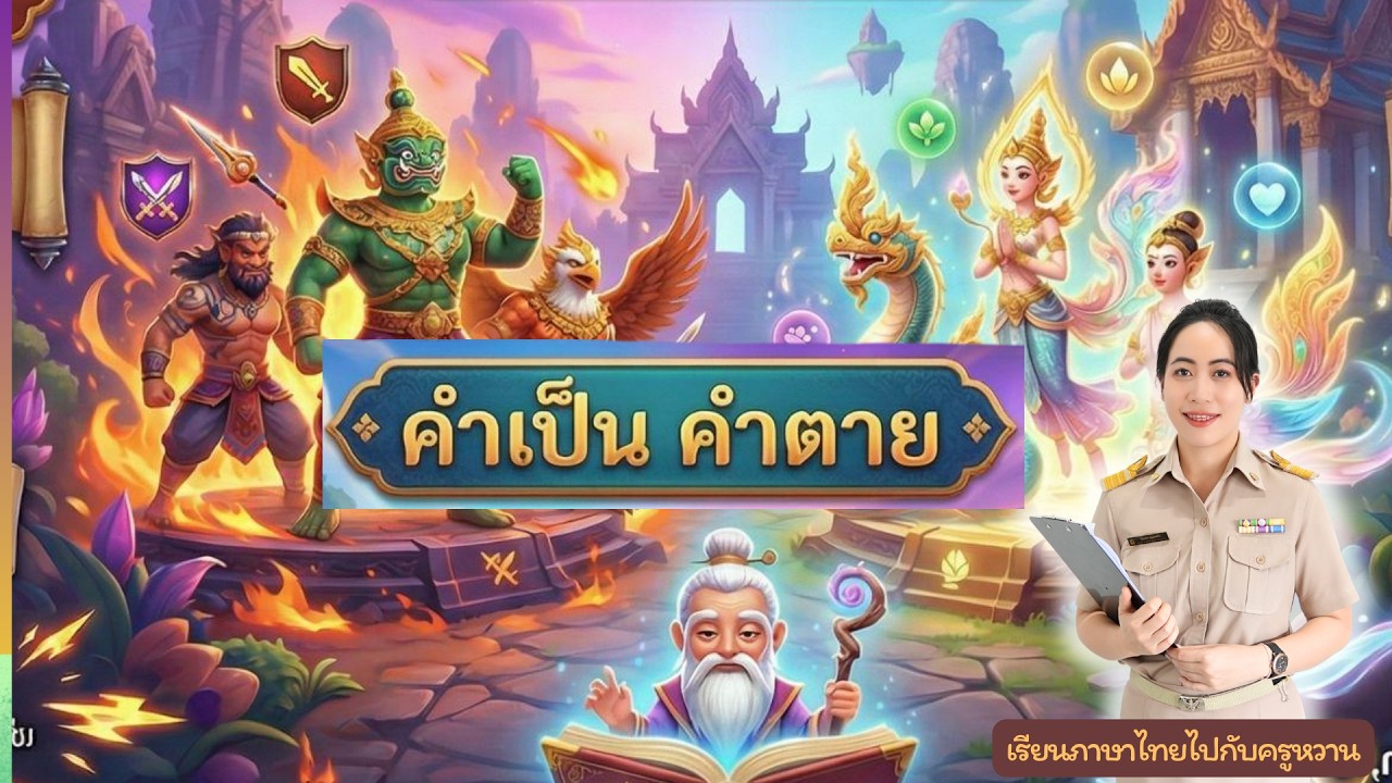 เวทมนตร์ภาษาไทย : ศึกแห่งคำเป็นและคำตาย