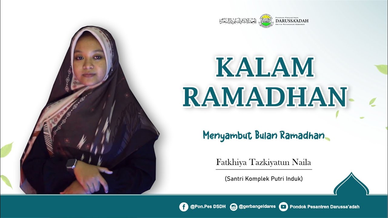 KALAM RAMADHAN | MENYAMBUT BULAN SUCI RAMADHAN 1444 H