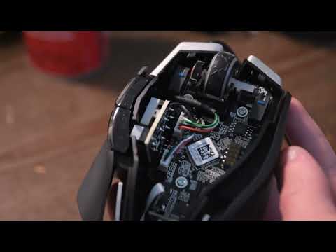 Corsair M65 RGB Elite Gaming Mouse - Faulty Click Button Easy Repair With Contact Cleaner!