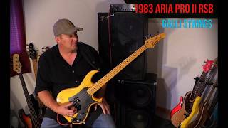 Video thumbnail for NEW DEMO - Killer 1983 Aria Pro II RSB Standard - Andy Irvine by Andy Irvine