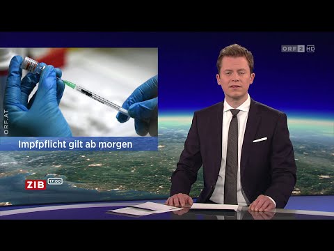ZIB 17:00  Uhr Ab Samstag, 5. Februar, gilt in Österreich die allgemeine Impfpflicht.