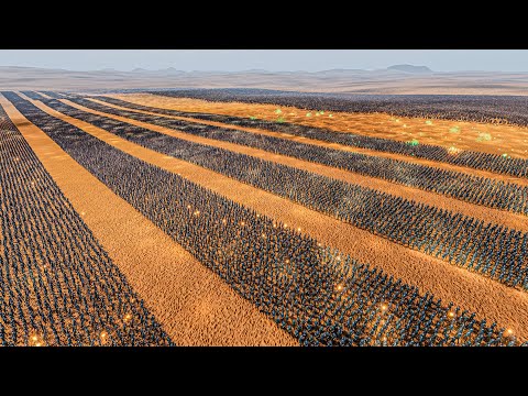 10 LINES OF GERMAN SOLDIERS vs 500.000 GHOSTS - Ultimate Epic Battle Simulator 2 UEBS 2