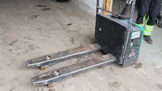 Mitsubishi PBP13M electric pallet truck for sale - Image 4 | Forkliftonline Mitsubishi PBP13M electric pallet truck | Image 4 - Forkliftonline