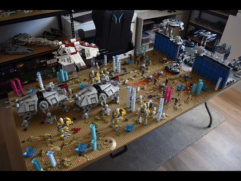 LEGO Star Wars The Battle of Felucia MOC