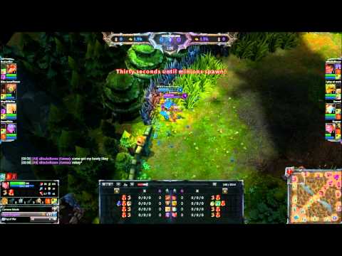 Jayce vs Malphite level 1