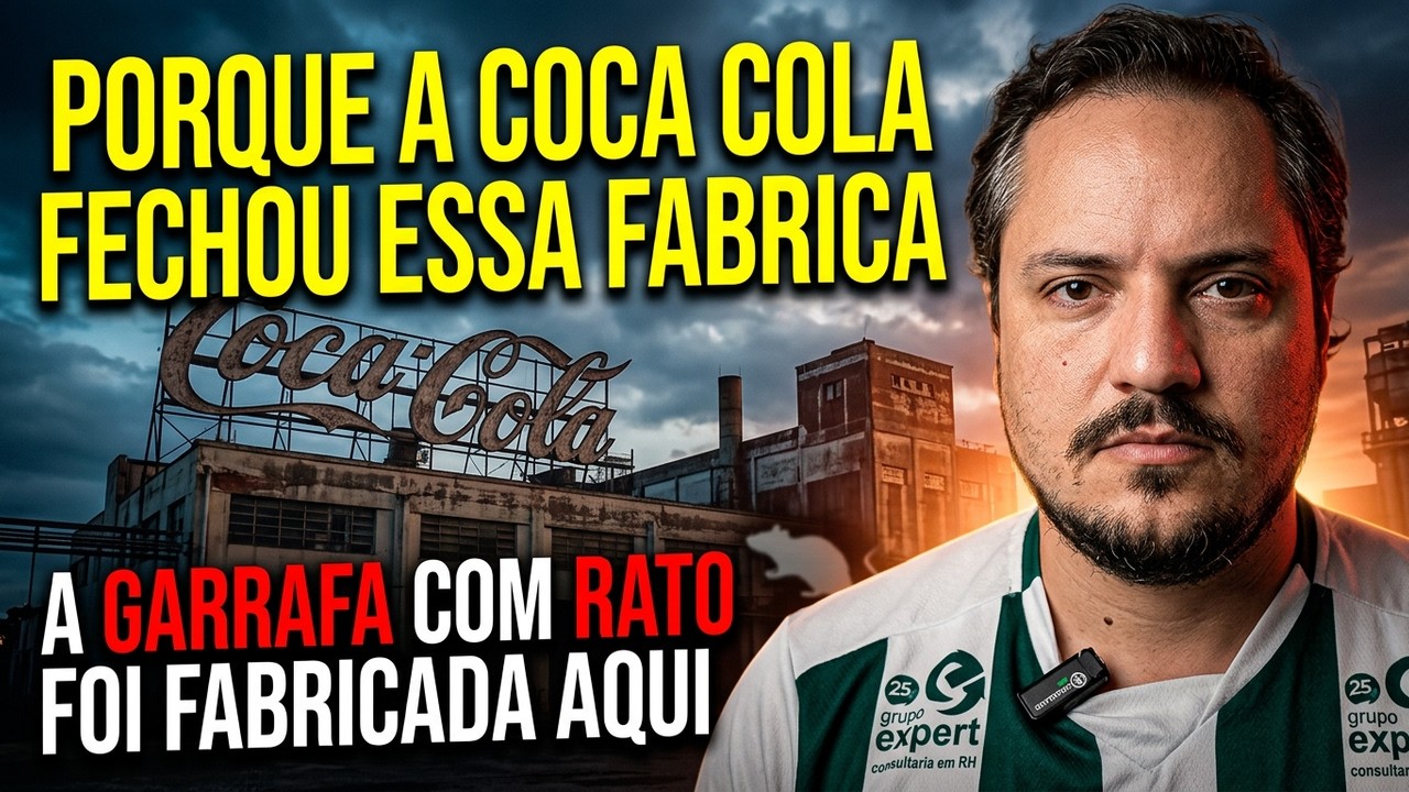DESATIVADA por Causa do RATO: A Fábrica da COCA-COLA em Cosmópolis