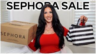 SEPHORA SALE HAUL 💗 | $1200 of new makeup, skincare, haircare + viral products from the Sephora Sale