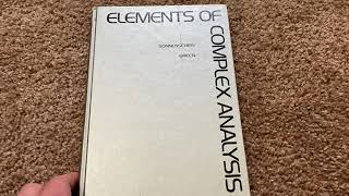 Rare Math Book on Complex Analysis