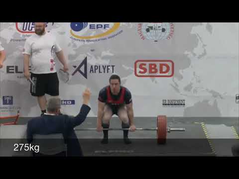 Paul Cooper European Masters Powerlifting Championships, Hungary, 2019