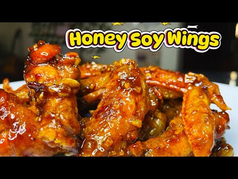 Sweet & Savory Honey Soy Chicken Wings (So Easy!)