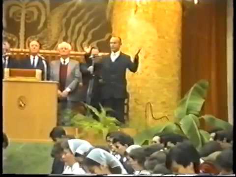 🙏 Rugaciune de inceput la inaugurarea bisericii ELIM, Timisoara (1988)