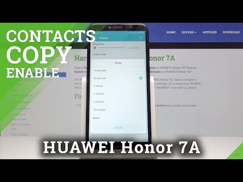 How to Change Screen Timeout in Huawei Honor 7A – Change Sleep Settings