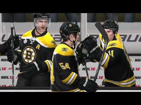 NHL 12 Gameplay - Stanley Cup Finals - Vancouver Canucks vs Boston Bruins