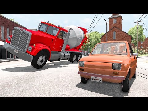 Truck Crashes #8 - BeamNG DRIVE | SmashChan