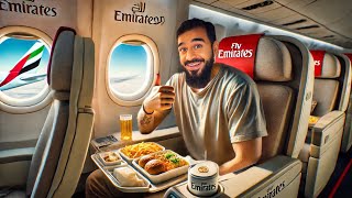Dubai se Karachi ki flight ✈️ aur emirates ka VIP dinner 😍