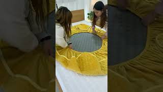 YRF-Mattress Topper Hotel,Down Feather Mattress Topper Twin Xl,Comfort Bed Pad,Video