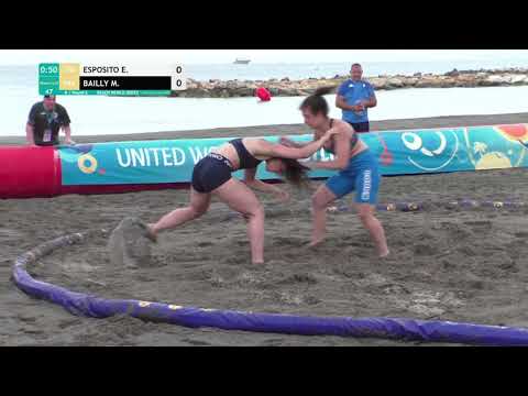 Round 2 Women's BW - 70 kg: E. ESPOSITO (ITA) v. M. BAILLY (FRA)