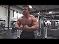 Bodybuilder Joe Carlile Trains Chest And Biceps 20 Weeks Out