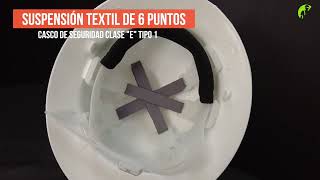 CASCO BLANCO TIPO ALA ANCHA DIELÉCTRICO WW-2008ST6